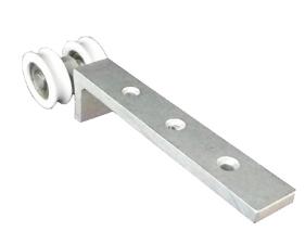 Roldana Perfil Fixa Lateral 2 Rodas Com Rolamento