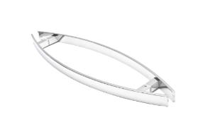 Puxador Monaco Escovado 80cm Fit - BCC 4010