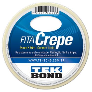 Fita Crepe Tek Bond 24mm