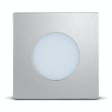 Lumin�ria Led Point Quadrado 1,5w Alum�nio Quente