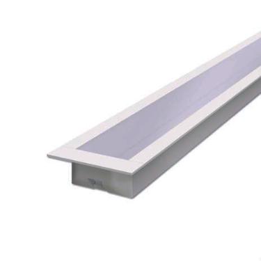 Perfil E Difusor Avulso Embutido Branco