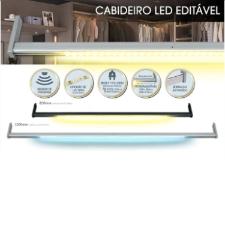 Cabideiro Led Com Sensor Presen�a 850mm 6000k Fria