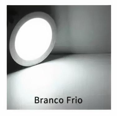 Lumin�ria Led Point Quadrado 1,5w Alum�nio Fria