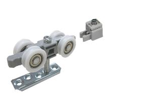 Roldana Perfil 4 Rodas Com Rolamento