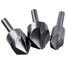 Jogo Broca A�o Carbono 03 pe�as Uyustools