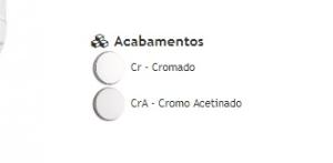 Fechadura Roseta Quadrada Cromada Externa - Haga