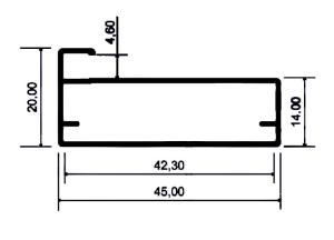 Perfil Pauma Borda Normal