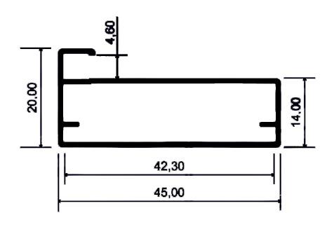 Perfil Pauma Borda Normal