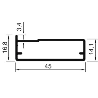 Perfil Sem Borda Com 6mt - RFC 7037