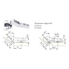 Dobradi�a 45 Graus Modulo A - FGVTN