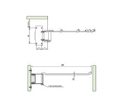 Calceiro Girat�rio 6 Varetas Cromado - FGVTN