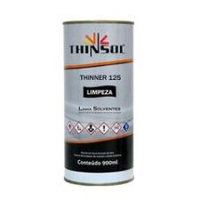 Thinner 125 Para Limpeza 0,900 ML - Thinsol