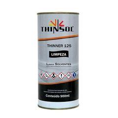 Thinner 125 Para Limpeza 0,900 ML - Thinsol