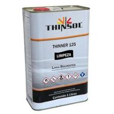 Thinner 125 Para Limpeza 5,00 Lt - Thinsol
