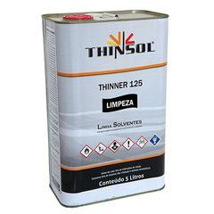 Thinner 125 Para Limpeza 5,00 Lt - Thinsol