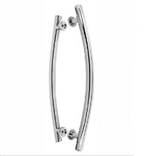 Al�a Curvo Luna Tubular Escovado 100Cm  - Kromus