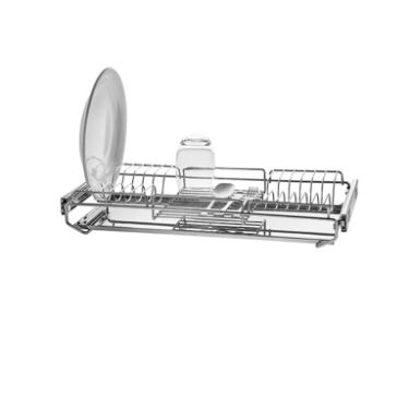 Escorredor de Lou�as A�reo Com Bandeja Inox