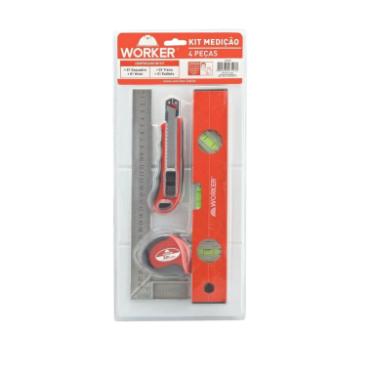 Kit Medi��o 4 Pe�as Worker