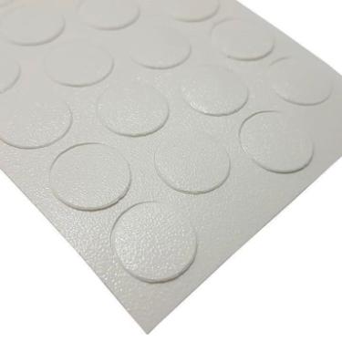 Tapa Furo Adesivo Branco Cartela Com 50 Unid.