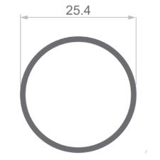 Tubo Cabideiro Redondo Cromado