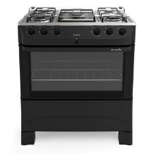 Fog�o Mueller 5 bocas Fratello Preto Fosco acendimento autom�tico