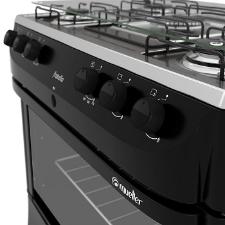 Fog�o Mueller 5 bocas Fratello Preto Fosco acendimento autom�tico