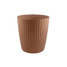 Vaso Groove Grande 20x22cm Terracota OU
