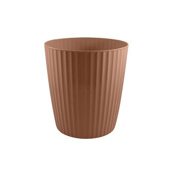 Vaso Groove Grande 20x22cm Terracota OU
