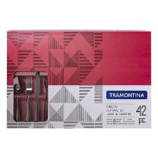 Faqueiro A�o Inox 42 pe�as Laguna Tramontina