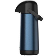 Garrafa T�rmica Termolar L�mina 1 Litro Inox Azul Royal