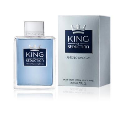 PERFUME KING OF SEDUCTION MASCULINO ANTONIO BANDERAS 200ML EAU DE TOILETTE
