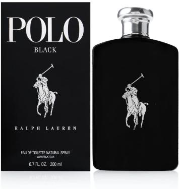 PERFUME POLO BLACK MASCULINO RALPH LAUREN 200ML EAU DE TOILETTE