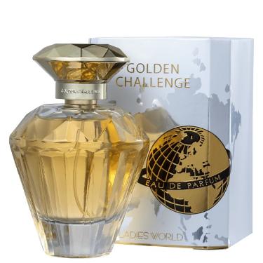 PERFUME GOLDEN CHALLENGE LADIES FEMININO OMERTA COSCENTRA 100ML EAU DE PARFUM