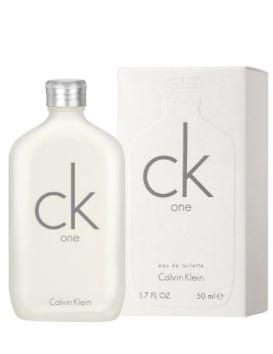 PERFUME CK ONE UNISSEX CALVIN KLEIN 50ML EAU DE TOILETTE