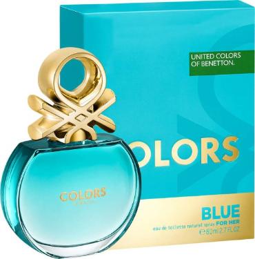 PERFUME COLORS BLUE FEMININO BENETTON 80ML EAU DE TOILETTE