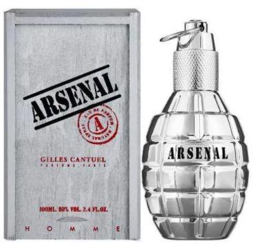 PERFUME ARSENAL PLATINUM MASCULINO GILLES CANTUEL 100ML EAU DE PARFUM