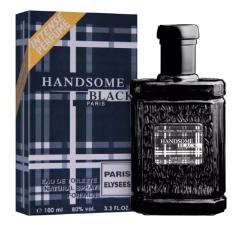 PERFUME HANDSOME BLACK MASCULINO PARIS ELYSEES 100ML EAU DE TOILETTE