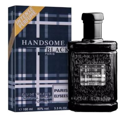 PERFUME HANDSOME BLACK MASCULINO PARIS ELYSEES 100ML EAU DE TOILETTE