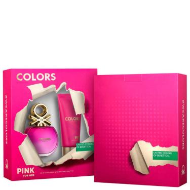 COFFRET BENETTON COLORS PINK 80+115ML