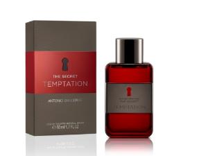 PERFUME THE SECRET TEMPTATION MASCULINO ANTONIO BANDERAS 50ML EAU DE TOILETTE