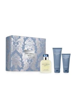 COFFRET LIGHT BLUE HOMME EDT 125+75+50ML