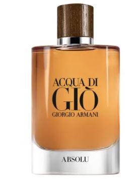 PERFUME ACQUA DI GIO ABSOLU MASCULINO GIORGIO ARMANI 125ML EAU DE PARFUM