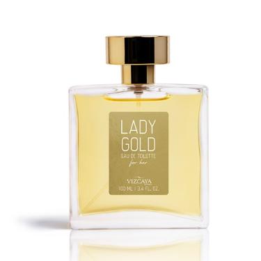 PERFUME LADY GOLD FEMININO VIZCAYA 100ML EAU DE TOILETTE