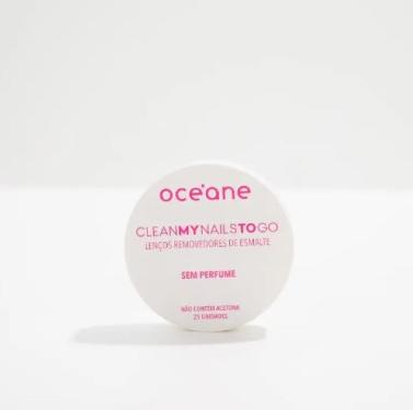 OCEANE CLEAN MY NAILS TO GO SEM PERFUME LENCO REMOVEDOR ESMALTES (25 UNIDADES)