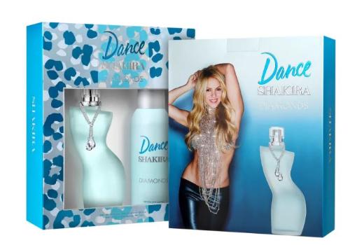 COFFRET SHAKIRA DANCE DIAMONDS EDT 80ML + DEO 150ML