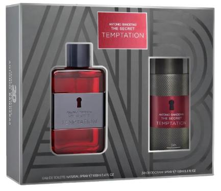 COFFRET ANTONIO BANDERAS THE SECRET TEMPATION 100ML+150