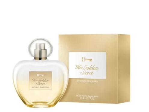 HER GOLDEN SECRET ANTONIO BANDEIRAS 80ML EAU DE TOILETTE