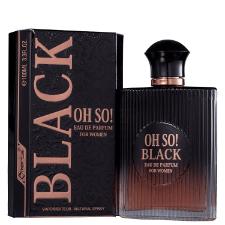 PERFUME SO BLACK 100ML FEMININO OMERTA EAU DE PARFUM