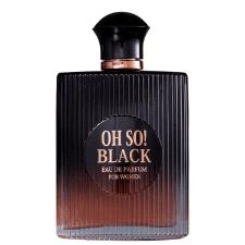 PERFUME SO BLACK 100ML FEMININO OMERTA EAU DE PARFUM