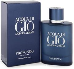 PERFUME ACQUA DI GIO PROFONDO MASCULINO GIORGIO ARMANI 125ML EAU DE PARFUM
